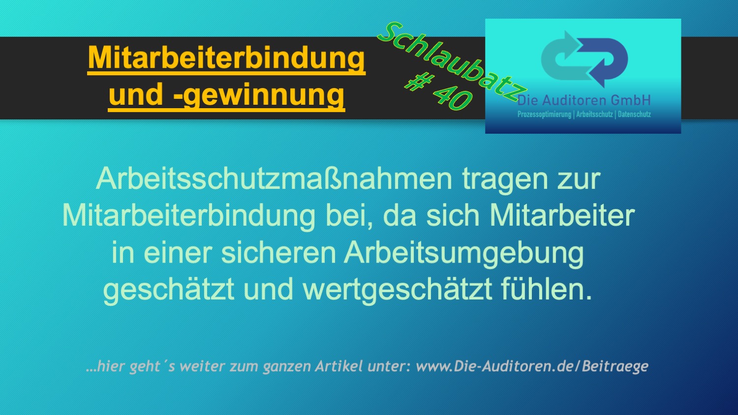 Bessere Mitarbeiterbindung und -gewinnung